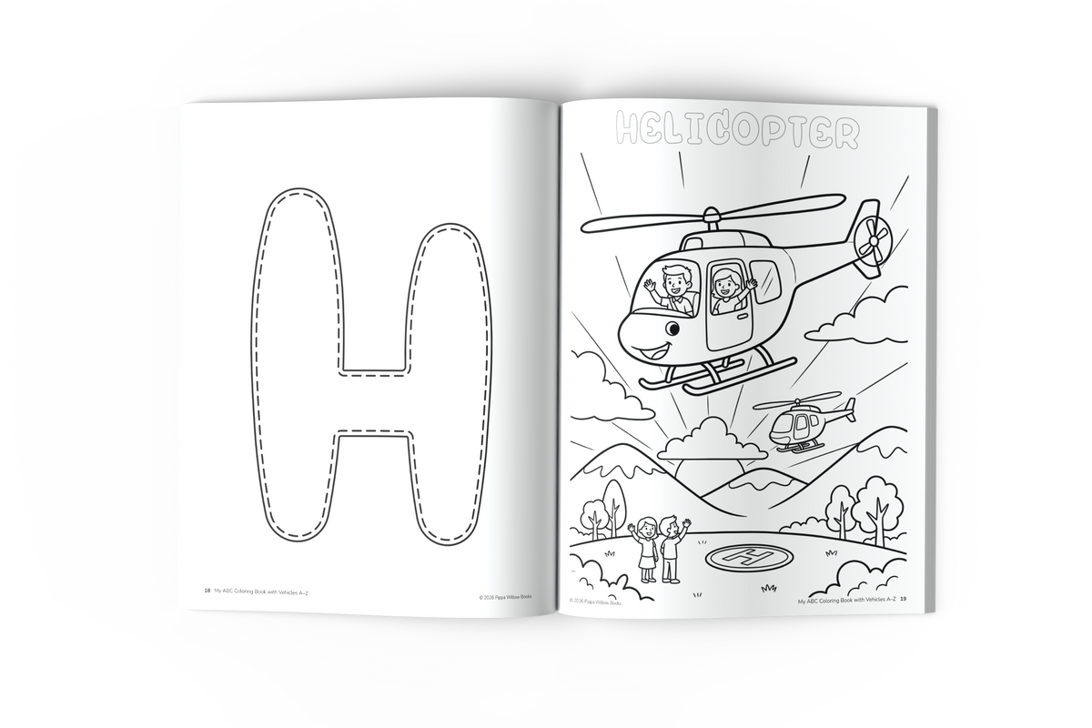 My ABC Vehicles — Ages 3–6