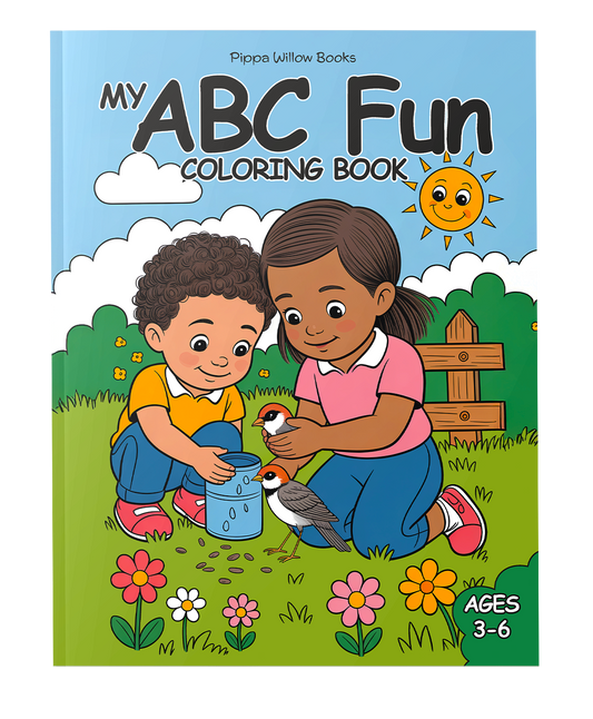 My ABC Fun Coloring Book — Ages 3–6