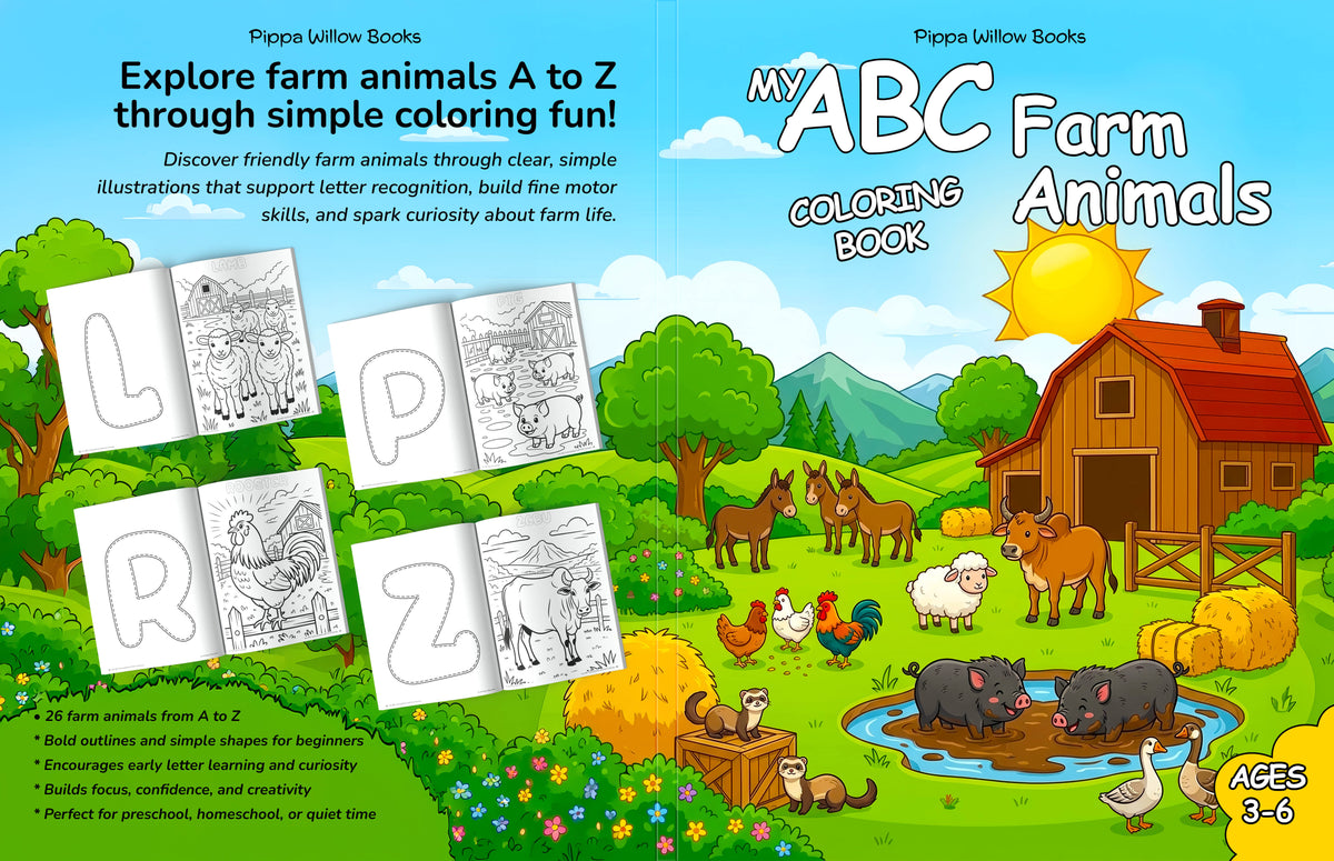 My ABC Farm Animals — Ages 3–6