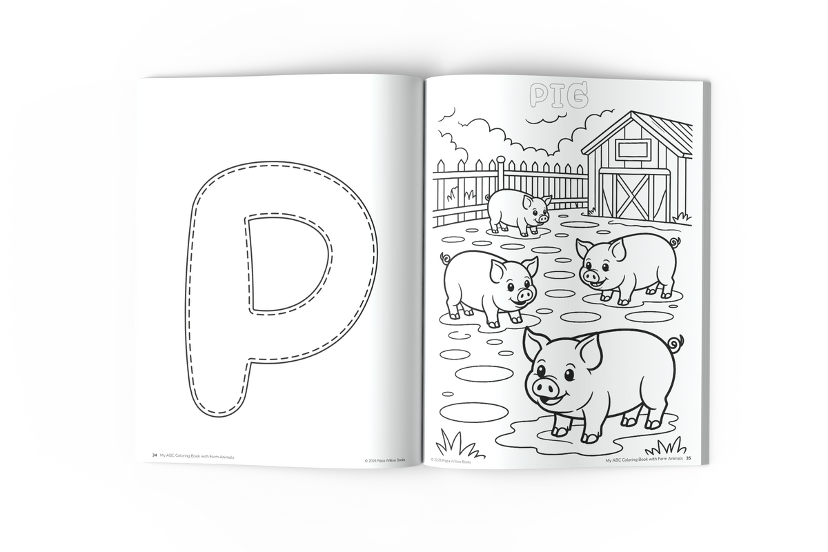 My ABC Farm Animals — Ages 3–6
